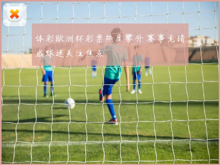 体彩欧洲杯彩票热度攀升 赛事竞猜成球迷关注焦点